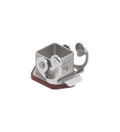 Aanbouwhuis 180°C, RVS beugel, 21.21