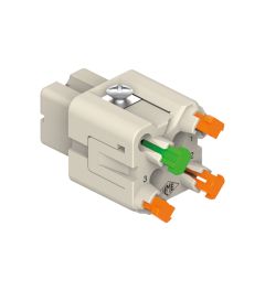 Binnenwerk SQUICH 3P+A, 10A, 400V, 21.21, Female