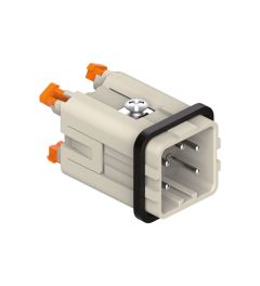 Binnenwerk SQUICH 4P+A, 10A, 400V, 21.21, Male