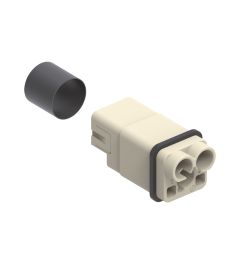 Binnenwerk krimp 2P+A, 40A, 830V, 21.21, Male, kous