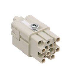 Binnenwerk Krimp 12P+A, 10A, 400V, 21.21, Female