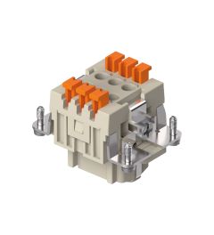 Binnenwerk SQUICH 6P+A, 16A, 500V, 44.27, Female
