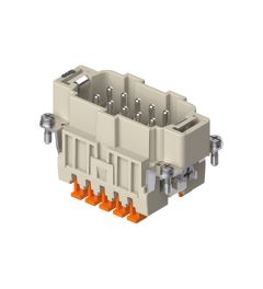 Binnenwerk SQUICH 10P+A, 16A, 500V, 57.27, Male