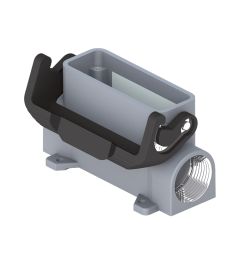 Opbouwhuis hoog IL-BRID, 1 beugel, 2xPG16, 66.16