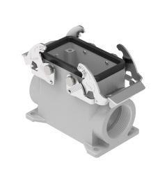 Opbouwhuis hoog V-Type, 2 beugels, 2xM32, 57.27