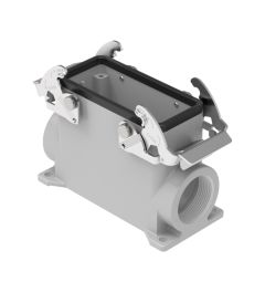 Opbouwhuis hoog V-Type, 2 beugels, M40, 77.27