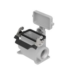 Opbouwhuis+deksel hoog C-Type, 1 beugel, 2xM32, 57.27