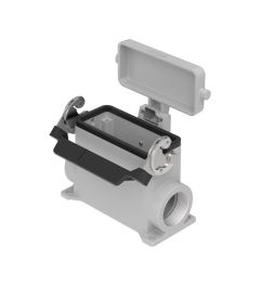 Opbouwhuis+deksel hoog C-Type, 1 beugel, M40, 77.27