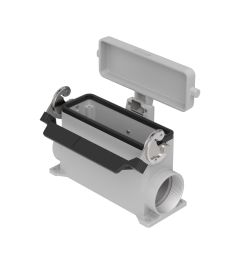 Opbouwhuis+deksel hoog C-Type, 1 beugel, M40, 104.27