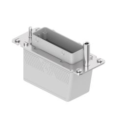 Stekkerhuis recht BIG, 4 nokken, M40, 104.27