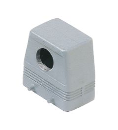 Stekkerhuis frontaal hoog C-Type, 4 nokken, M20, 57.27