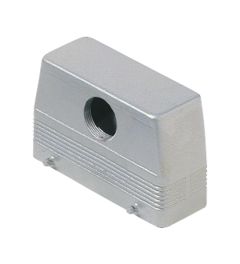 Stekkerhuis frontaal hoog C-Type, 4 nokken, M25, 104.27