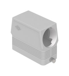 Stekkerhuis haaks hoog C-Type, 2 nokken, M40, 77.27