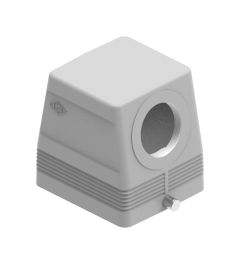 Stekkerhuis haaks hoog C-Type, 2 nokken, M40, 77.62