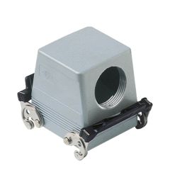 Koppelhuis haaks hoog C-Type, 2 beugels, M40, 77.62