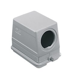 Stekkerhuis haaks hoog C-Type, 2 nokken, M40, 104.62