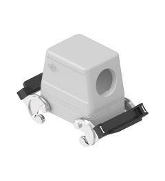 Koppelhuis haaks hoog C-Type, 2 beugels, M25, 66.40