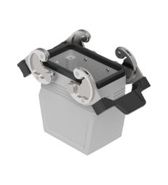 Koppelhuis recht hoog C-Type, 2 beugels, M25, 57.27