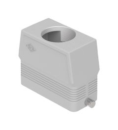 Stekkerhuis recht hoog C-Type, 2 nokken, M32, 77.27