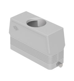 Stekkerhuis recht hoog C-Type, 2 nokken, M32, 104.27