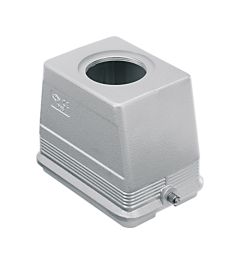 Stekkerhuis recht hoog C-Type, 2 nokken, M50, 104.62