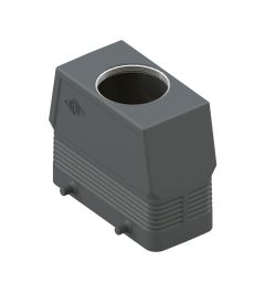 Stekkerhuis recht hoog E-Xtreme, 4 nokken, M32, 77.27