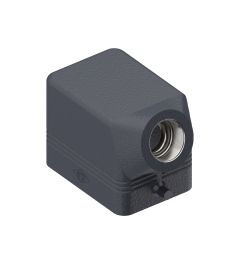 Stekkerhuis haaks E-Xtreme, 2 nokken, M25, 44.27