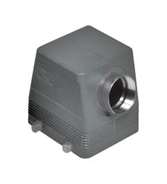 Stekkerhuis haaks E-Xtreme, 4 nokken, M40, 77.62