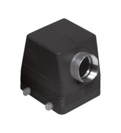 Stekkerhuis haaks W-Type, 4 nokken, M40, 77.62