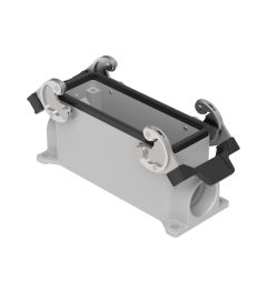 Opbouwhuis C-Type, 2 beugels, 2xM25, 104.27