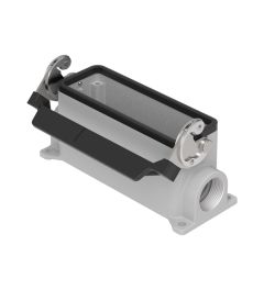 Opbouwhuis C-Type, 1 beugel, 2xM25, 104.27