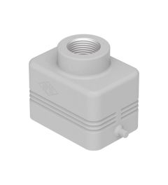 Stekkerhuis recht C-Type, 2 nokken, M25, 44.27