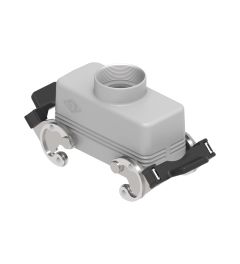 Stekkerhuis recht C-Type, 2 beugels, M25, 77.27