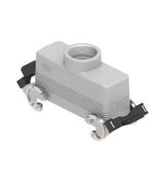 Stekkerhuis recht C-Type, 2 beugels, M25, 104.27