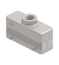 Stekkerhuis recht EMC, 4 nokken, M25, 104.27