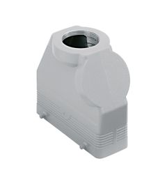 Stekkerhuis recht hoog C-Type, 4 nokken, M40, 104.27