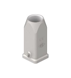 Stekkerhuis recht EMC, 2 nokken, M20, 21.21