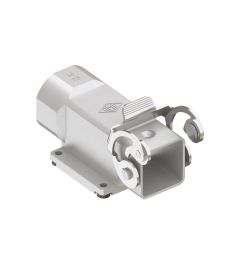 Aanbouwhuis haaks EMC, RVS beugel, M25, 21.21