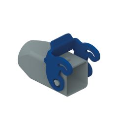 Koppelhuis recht CKH-Type, beugel, M20, 21.21