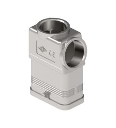 Stekkerhuis EMC, 2 nokken, 2xM25(recht/haaks), 32.13