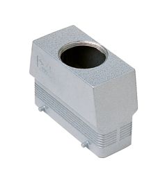 Stekkerhuis recht C-Type, 4 nokken, M40, 104.27