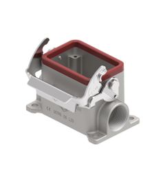 Opbouwhuis V-Type 180°, 1 beugel RVS, M20, 44.27