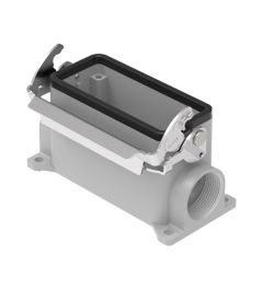 Opbouwhuis HNM, 1 beugel, 2xM25, 77.27