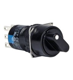 AS6M keuzeschakelaar 16mm 2 pos