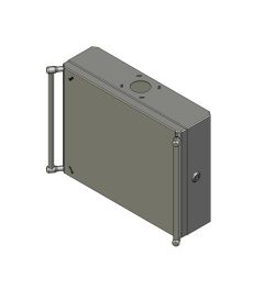 BK Bedienkast B.450mm H.350mm D.130mm + beugels