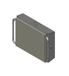 BKH Bedienkast HD B.450mm H.350mm D.125mm + beugels