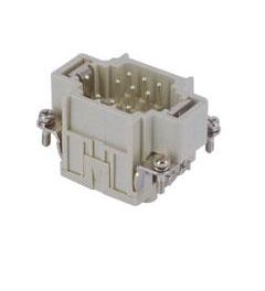 Binnenwerk Veerklem 9P+A, 10A, 400V, 44.27, Male