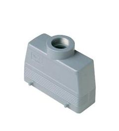 Stekkerhuis recht C-Type, 4 nokken, PG29, 104.27