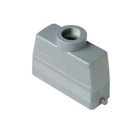 Stekkerhuis recht C-Type, 2 nokken, PG29, 104.27