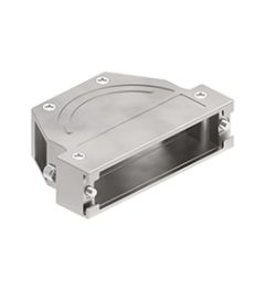 Stekkerhuis recht/haaks voor 50P D-SUB, UNC 4-40 schroefbev.